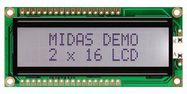 LCD DISPLAY, COB, 16 X 2, FSTN, 3.3V