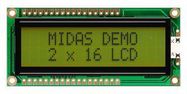 LCD DISPLAY, COB, 16 X 2, STN, 3.3V