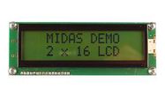 LCD DISPLAY, COB, 16 X 2, STN, 3.3V