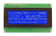 LCD DISPLAY, COB, 20 X 4, BLUE STN, 3.3V