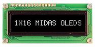 OLED MODULE, COB, 16 X 1, PARALLEL, 5V