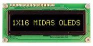 OLED MODULE, COB, 16 X 1, PARALLEL, 5V