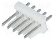 Connector: wire-board; socket; male; PIN: 5; polarized; 2.54mm; THT TE Connectivity