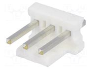 Connector: wire-board; socket; male; MTA-156; PIN: 3; straight; THT TE Connectivity