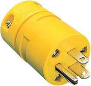 CONNECTOR AC POWER, PLUG, 15 A, 125 V