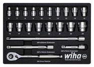 RATCHET WRENCH SET, 3/8", 23PC