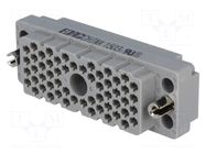 Connector: rectangular; 516; socket; hermaphrodite; PIN: 56; 2kV EDAC