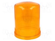 Cloche; orange; IP65; Mat: ABS MOFLASH SIGNALLING