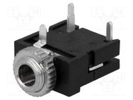 Connector: Jack 3,5mm x 18,6mm; socket; female; stereo; ways: 3 SCHURTER