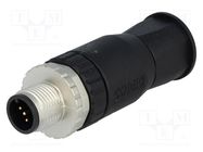 Connector: M12; plug; PIN: 5; male; A code-DeviceNet / CANopen CONEC