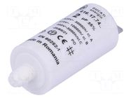 Capacitor: polypropylene; motors, run; 2uF; 475VAC; Ø25x49mm; ±5% DUCATI ENERGIA