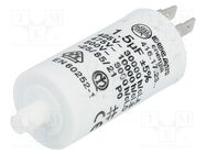 Capacitor: polypropylene; motors, run; 1.5uF; 475VAC; Ø28x55mm DUCATI ENERGIA