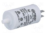 Capacitor: polypropylene; motors, run; 6uF; 425VAC; Ø32x55mm; ±5% DUCATI ENERGIA