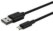 USB CABLE, A PLUG-LIGHTNING CONN, 1M