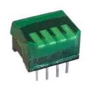 DIP SWITCH, 0.1A, 50VDC, 4POS, THT