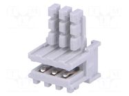 Connector: card edge; plug; PIN: 3; AMP DUOPLUG 2.5; IDC; for cable TE Connectivity