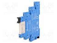 Relay: interface; SPDT; Ucoil: 24VAC,24VDC; 6A; 6A/250VAC; 6A/30VDC FINDER