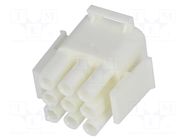 Connector: wire-wire/PCB; plug; male/female; PIN: 9; 600V; 6.35mm TE Connectivity