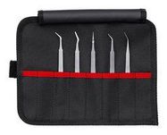 SMD PRECISION TWEEZERS SET, 5 PCS