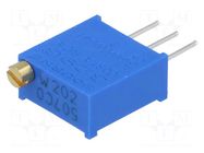 Potentiometer: mounting; multiturn; 2kΩ; 500mW; THT; ±10%; linear BOURNS