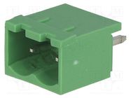 Pluggable terminal block; 5mm; ways: 2; straight; socket; male DEGSON ELECTRONICS