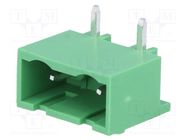 Pluggable terminal block; Contacts ph: 7.5mm; ways: 2; angled 90° DEGSON ELECTRONICS