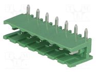 Pluggable terminal block; 5mm; ways: 7; angled 90°; socket; male DEGSON ELECTRONICS