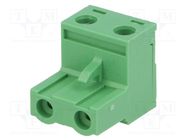 Pluggable terminal block; 7.5mm; ways: 2; straight; plug; female DEGSON ELECTRONICS