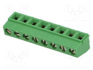 PCB terminal block; angled 90°; 5mm; ways: 8; on PCBs; 0.03÷1.5mm2 TE Connectivity