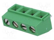 PCB terminal block; angled 90°; 5mm; ways: 4; on PCBs; 0.03÷1.5mm2 TE Connectivity