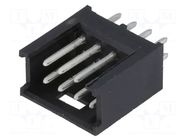Connector: wire-board; socket; male; PIN: 8; AMPMODU MOD II; THT TE Connectivity
