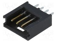 Connector: wire-board; socket; male; AMPMODU MOD II; 2.54mm; PIN: 4 TE Connectivity