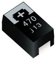 CAP, 470UF, 6.3V, TANT, POLYMER, CASE D