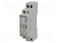 Contactor: 2-pole installation; 25A; 24VAC,24VDC; NC x2; IP20 FINDER