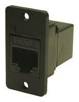 ADAPTR, RJ45 JACK-JACK, 8P8C, CAT6