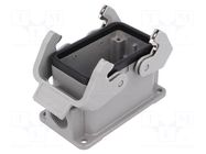 Enclosure for connectors: HDC; size 10B; Han® B; IP65; M20 HARTING