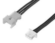 CABLE ASSY, 3POS RCPT-PLUG, 75MM