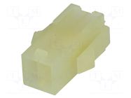Connector: wire-wire; plug; male; PIN: 4; 600V; for cable; 4.14mm TE Connectivity