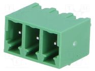 Pluggable terminal block; 3.81mm; ways: 3; straight; socket; male DEGSON ELECTRONICS