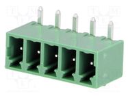 Pluggable terminal block; 3.81mm; ways: 5; angled 90°; socket DEGSON ELECTRONICS