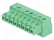 Pluggable terminal block; 3.5mm; ways: 8; straight; plug; female DEGSON ELECTRONICS