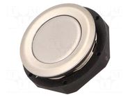 Switch: vandal resistant; Pos: 2; SPST-NO; 0.125A/48VDC; IP65 SCHURTER