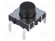 Microswitch TACT; SPST-NO; Pos: 2; 0.01A/12VDC; THT; none; 1.8N SCHURTER