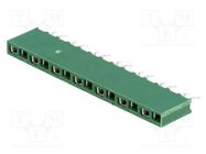 Connector: pin strips; socket; HV-100; female; PIN: 14; straight TE Connectivity