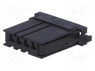 Connector: wire-board; plug; female; Dynamic D-3100S; PIN: 4; 12A TE Connectivity