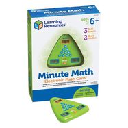 Minute Math Electronic Flash Card Learning Resources  LER 6965, Learning Resources