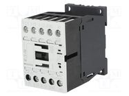 Contactor: 3-pole; NO x3; Auxiliary contacts: NC; 24VDC; 7A; DILM7 