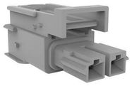 CONNECTOR HOUSING, PLUG, 2POS, 5MM