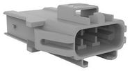 CONNECTOR HOUSING, RCPT, 3POS, 5MM