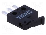 Microswitch SNAP ACTION; 0.5A/30VDC; SPDT; ON-(ON); Pos: 2; D2MQ OMRON Electronic Components